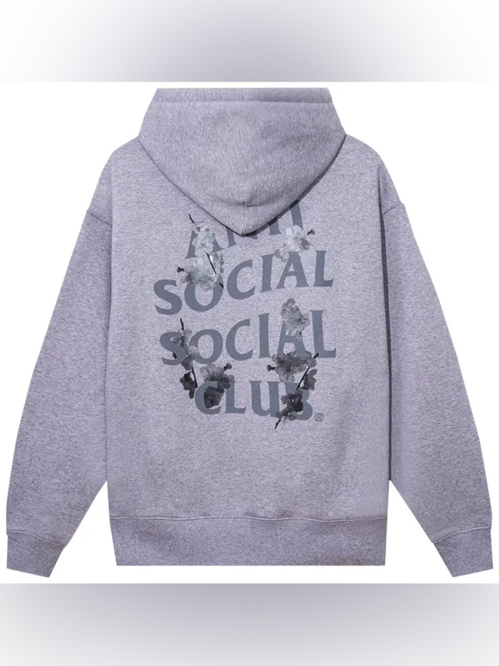 Anti Social Social Club Kkotch Tonal Premium Hoodie - Athletic Heather
